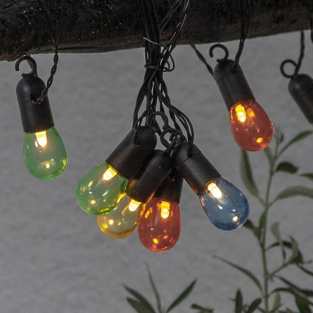 STAR TRADING Dekorationsbelysning>LED-lyskæde Small Hooky, farverige