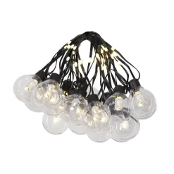 STAR TRADING LED-lyskæder Bolla, klar, plast Længde 5,3 m 20-fl.