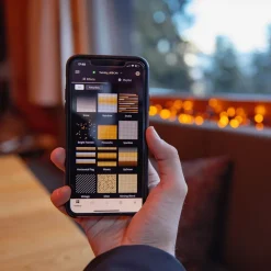 LED-lyskæder CCT, 250-fl. 20 m sort^twinkly New