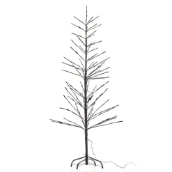 Konstsmide Christmas Julepynt|Juletræer>LED-lystræ, sort, 150 cm