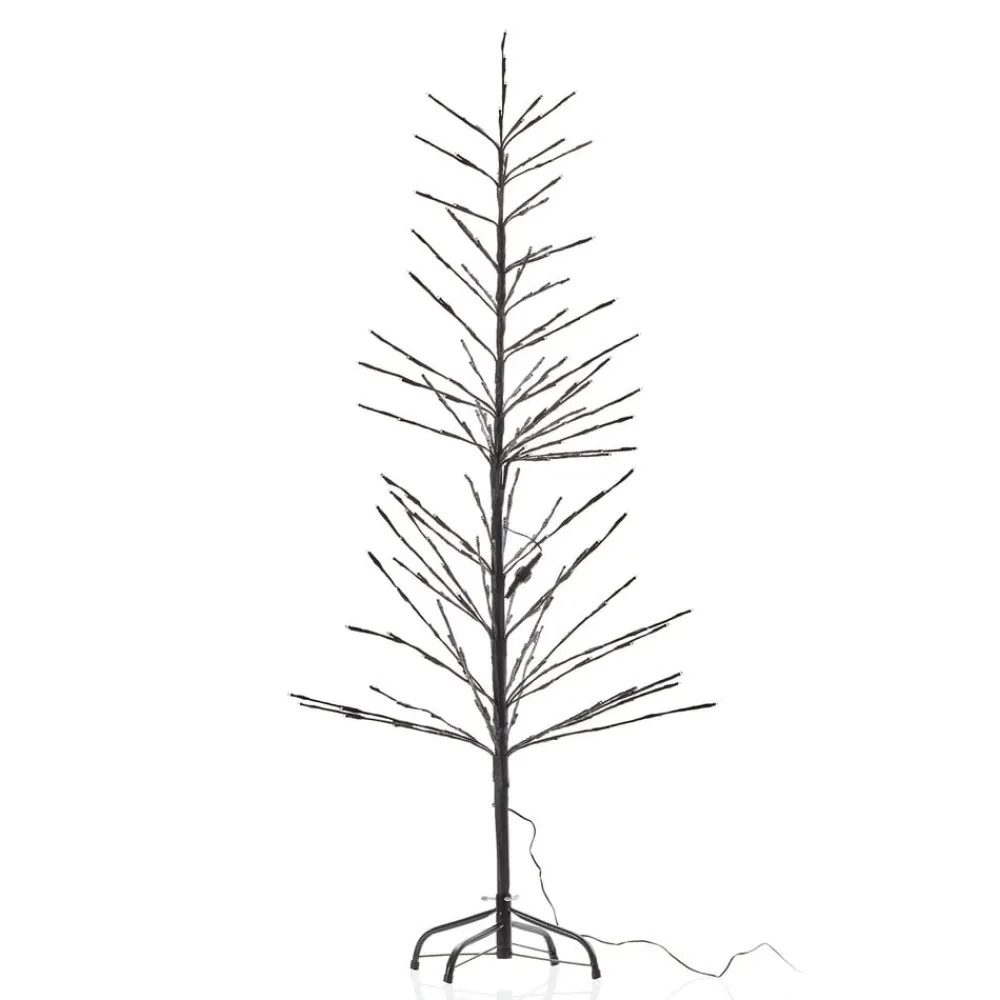 Konstsmide Christmas Julepynt|Juletræer>LED-lystræ, sort, 150 cm