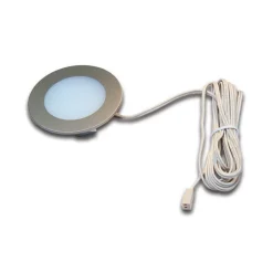 Hera Underskabsbelysning>LED-møbelindbygningslampe FR 55 i rustfrit stål