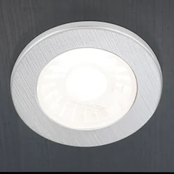 LED-møbelindbygningsspot Artist, sæt med 3, sølv^ORION