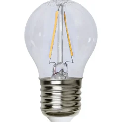 STAR TRADING LED-miniglobe-pære E27 G45 2 W 2.700 K filament