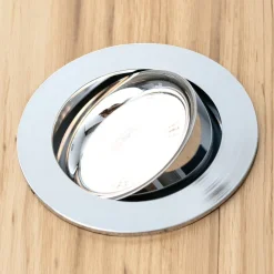 ORION LED-modul, GU10 til indbygning, 4,9 W, 3.000 K, 410 lm, dæmpbar