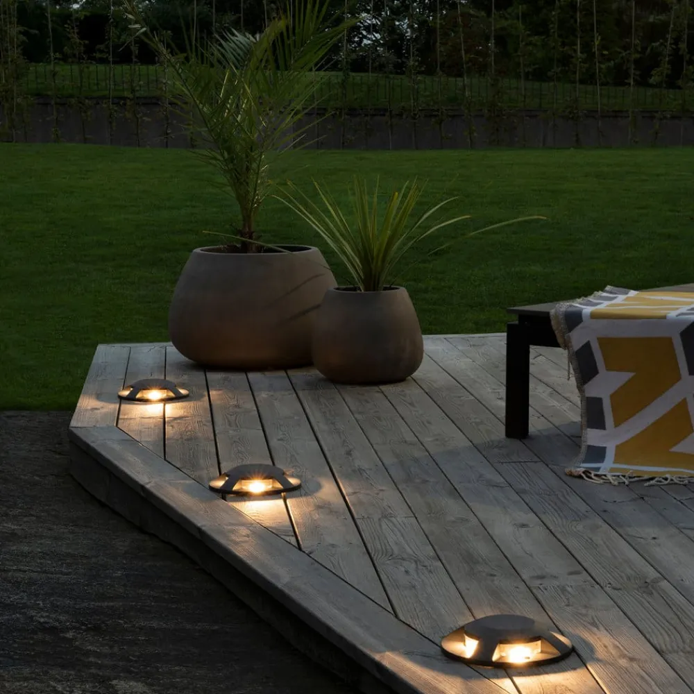 Konstsmide LED-nedbygningslampe 7878-370, 4 lyskilder