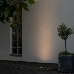 Konstsmide Nedgravet Udebelysning|Udendørs Spot>LED-nedbygningslampe 7876, sort