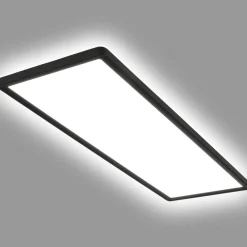 LED-panel til overflademontering Slim 58x20cm on/off 4.000K sort^Briloner Sale