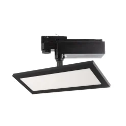Deko-Light LED-panel TRACK LIGHT, sort, 3-faset, 3.000 K, tænd/sluk