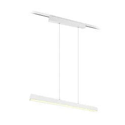 Trio Lighting Skinnesystem>LED-pendellampe Paros DUOline, bjælke, hvid mat