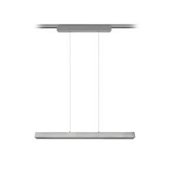 LED-pendellampe Paros DUOline, bjælke, nikkel^Trio Lighting Best