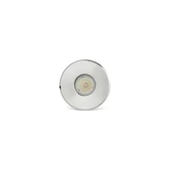 FARO BARCELONA LED-poolbelysning Nok, nikkel, stål, Ø 6,8 cm, IP68