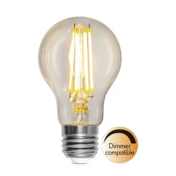 STAR TRADING LED-pære A60 E27 8 W 810 lm klar 2.700K Filament dæmpbar