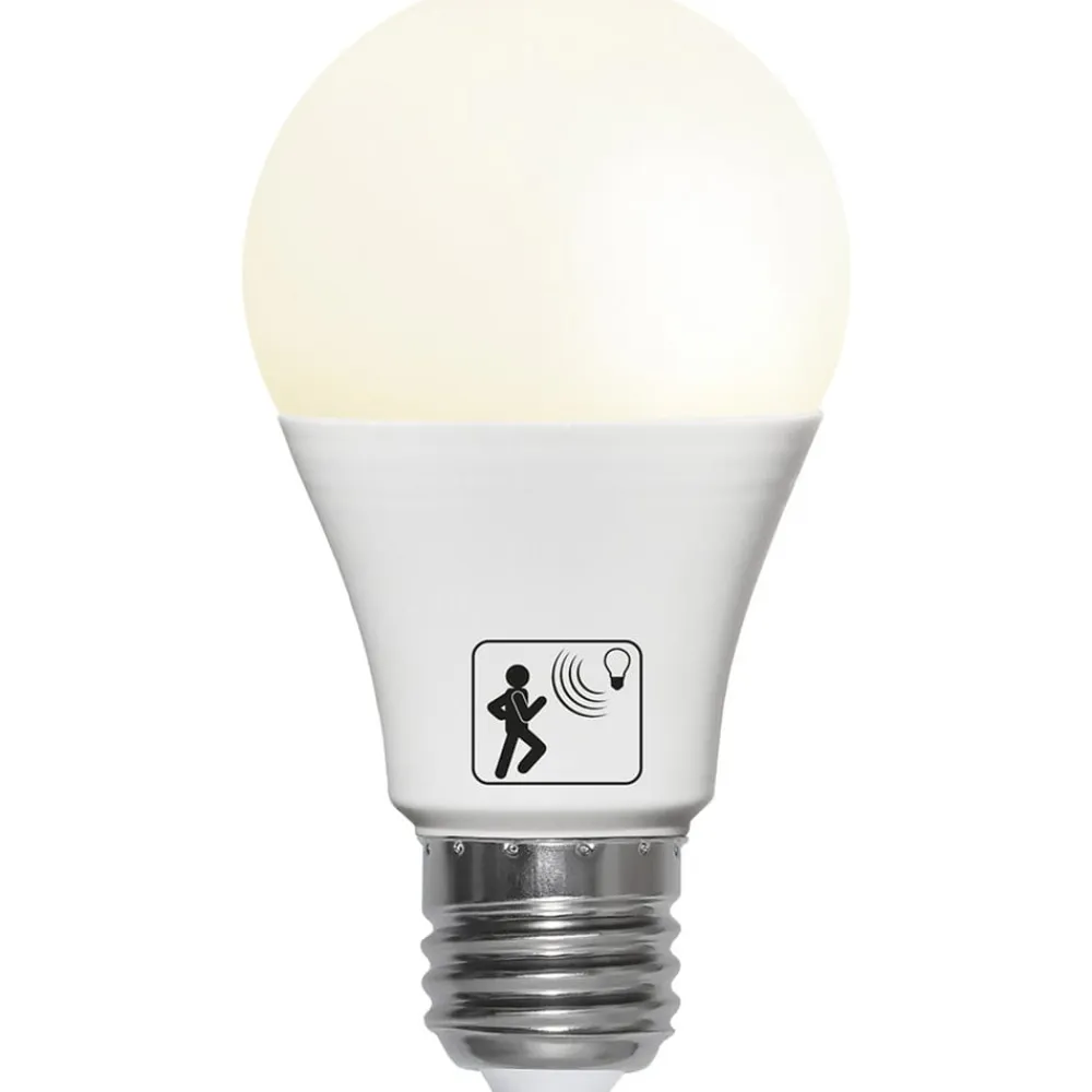 LED-pære A60 E27 4,8W 2700K med bevægelsessensor^STAR TRADING Best