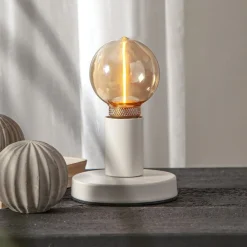 LED-pære DecoLED One G80 E27 2 W amber 1.800K 3-trins^STAR TRADING Outlet