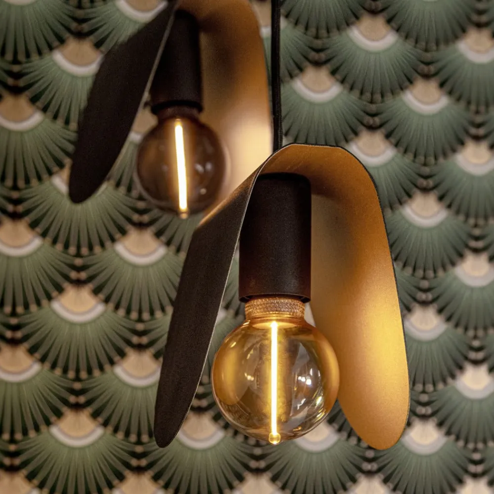 LED-pære DecoLED One G80 E27 2 W amber 1.800K 3-trins^STAR TRADING Outlet