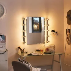 Paulmann LED-pære E14 827 hovedspejl sølv 4,8W dæmpbar