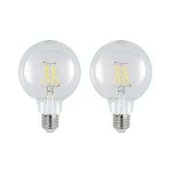 LED-pære E27 4 W 2.700 K G95 globe klar 2 stk^Arcchio Sale