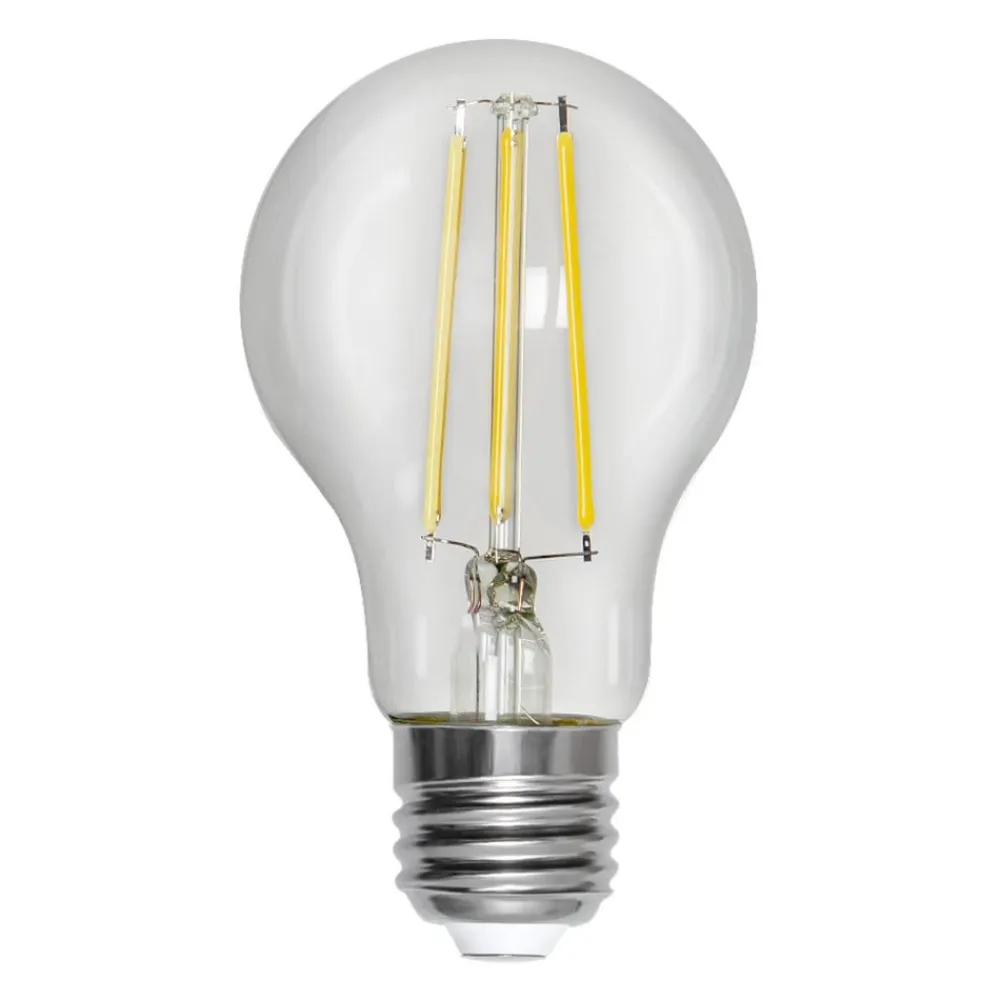 LED-pære, E27, 8 W, klar, glødetråd, 4.000 K, dæmpbar^STAR TRADING Best