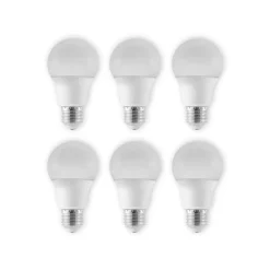 Arcchio LED-pære E27 A60 4,9 W 3.000 K opal, 6 stk