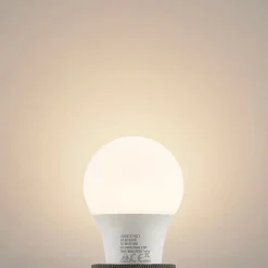 LED-pære E27 A60 8 W 3.000 K opal, sæt med 2 stk^Arcchio Online