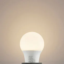 Arcchio LED-pære E27 A60 4,9 W 3.000 K opal, sæt m. 3 stk