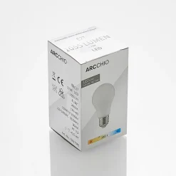 Arcchio LED-pære E27 A60 9,5 W 3.000 K opal, sæt med 2 stk