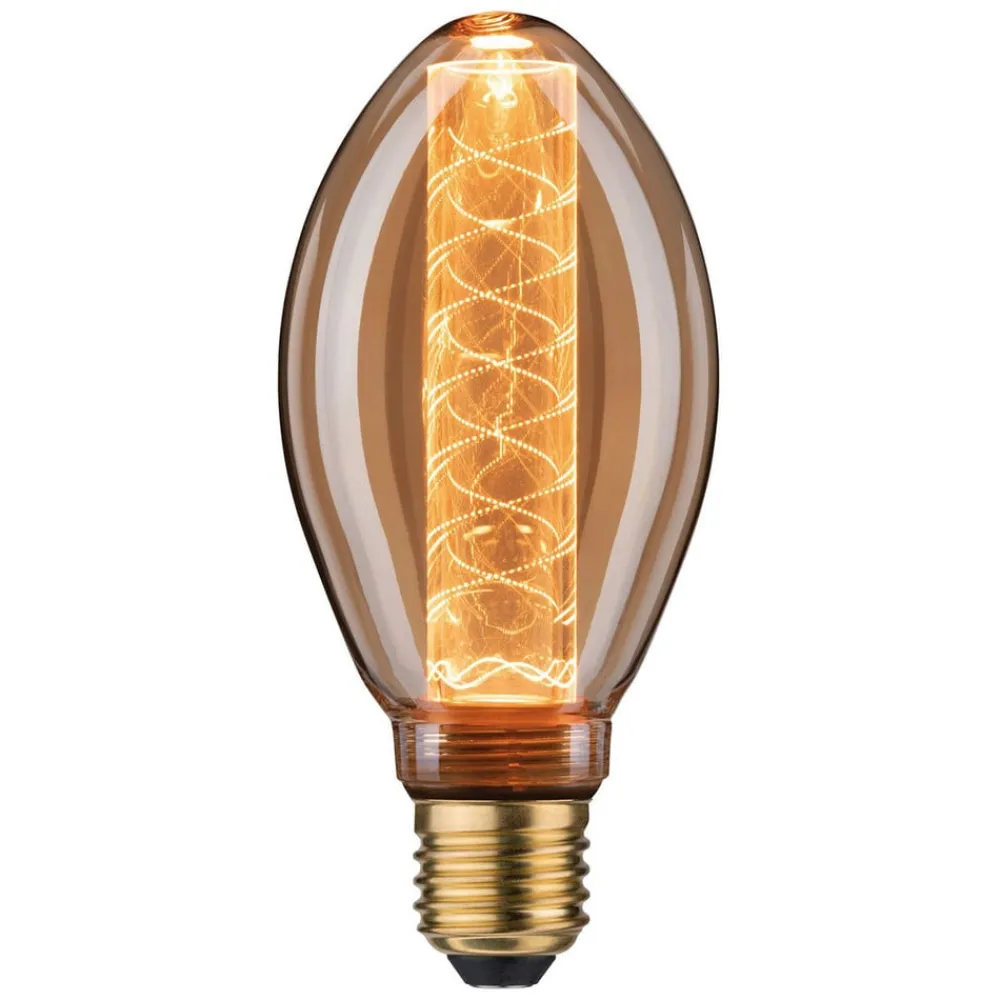 LED-pære E27 B75 4W Indre glød spiralmønster^Paulmann Best