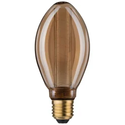 LED-pære E27 B75 4W Indre glød spiralmønster^Paulmann Best