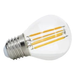 LED-pære E27 G45 4,5 W filament klar 827, dæmpes^ORION Discount