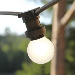 LED-pære E27 G45 til lyskæder, hvid 2.700K^STAR TRADING Best