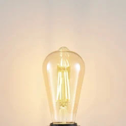 LED-pære E27 ST64 6,5W 2.500K ravfarvet 3-trins dæmper^Arcchio Hot