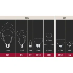 LED-pære E27 11,5W filamentpære 2.700 K, klar^Paulmann Online