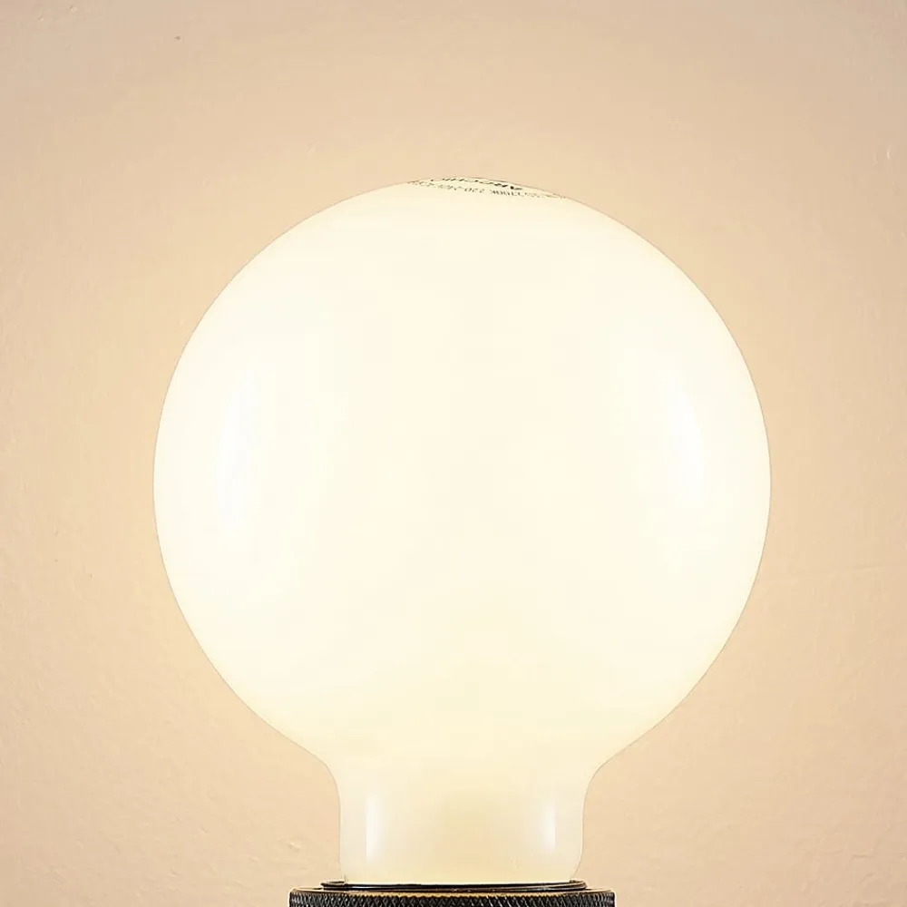 LED-pære E27 4W 2.700K G95 Globe, dæmpbar, opal^Arcchio Hot