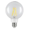 LED-pære E27 8W 2.700K G95 Globe, glødetråd, klar^Arcchio Online
