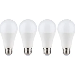 Müller-Licht Led Pærer>LED-pære E27 12W 2.700K opal i pakke med 4. stk.
