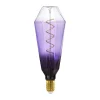 EGLO Dæmpbar Led-Pære|Filament Pære>LED-pære E27 4W T100 1.800K Filament lilla dæmpbar