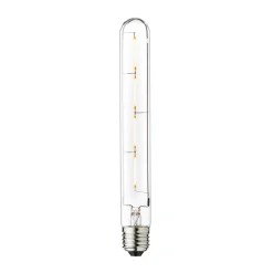 DESIGN BY US LED-pære Long Tube 225, E27, 3,5 W, 2.200 K, dæmpbar