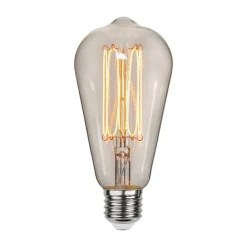 LED-pære ST64 Filamentpære E27 3,8W 1800K dæmpbar^STAR TRADING New