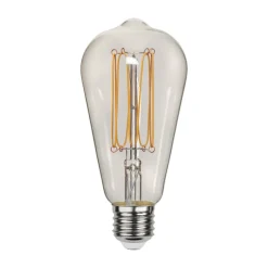 LED-pære ST64 Filamentpære E27 3,8W 1800K dæmpbar^STAR TRADING New