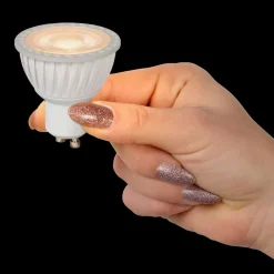 Lucide LED-reflektor GU10 5W dim to warm, hvid