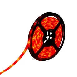 Näve Led Strips>LED-RGB stripe med fjernbetjening, længde 5 meter