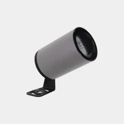 LEDS-C4 Eko udendørs spotlampe, grå, højde 15,7 cm, aluminium