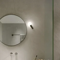 Mist væglampe til badeværelset, 1 lk. sort^LEDS-C4 Hot