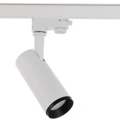 Deko-Light LED-skinnespot Lucea 3-faset 10W hvid