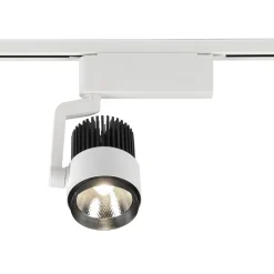 Trio Lighting LED-skinnespot Radiator til DUOline, mat hvid, CCT