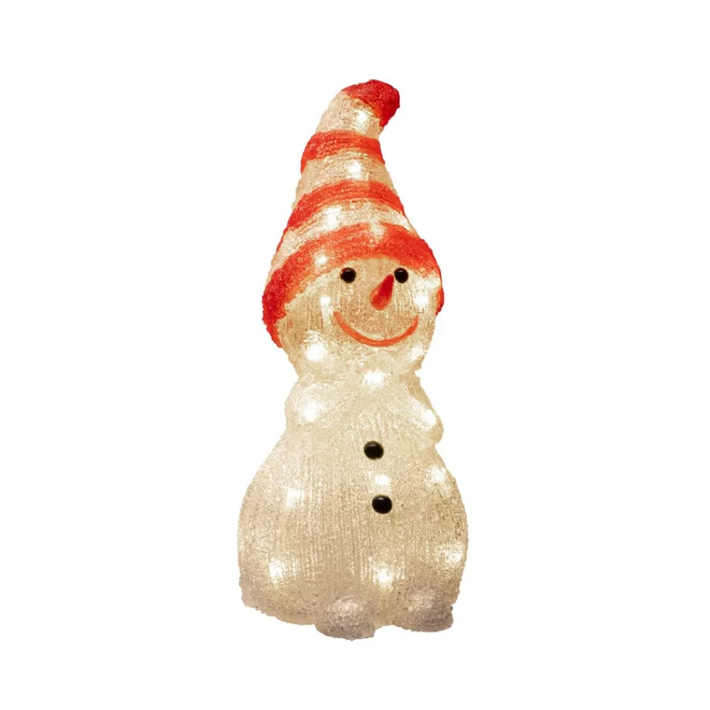 Konstsmide Christmas LED-snemandsfigur, lysende, udendørs, IP44
