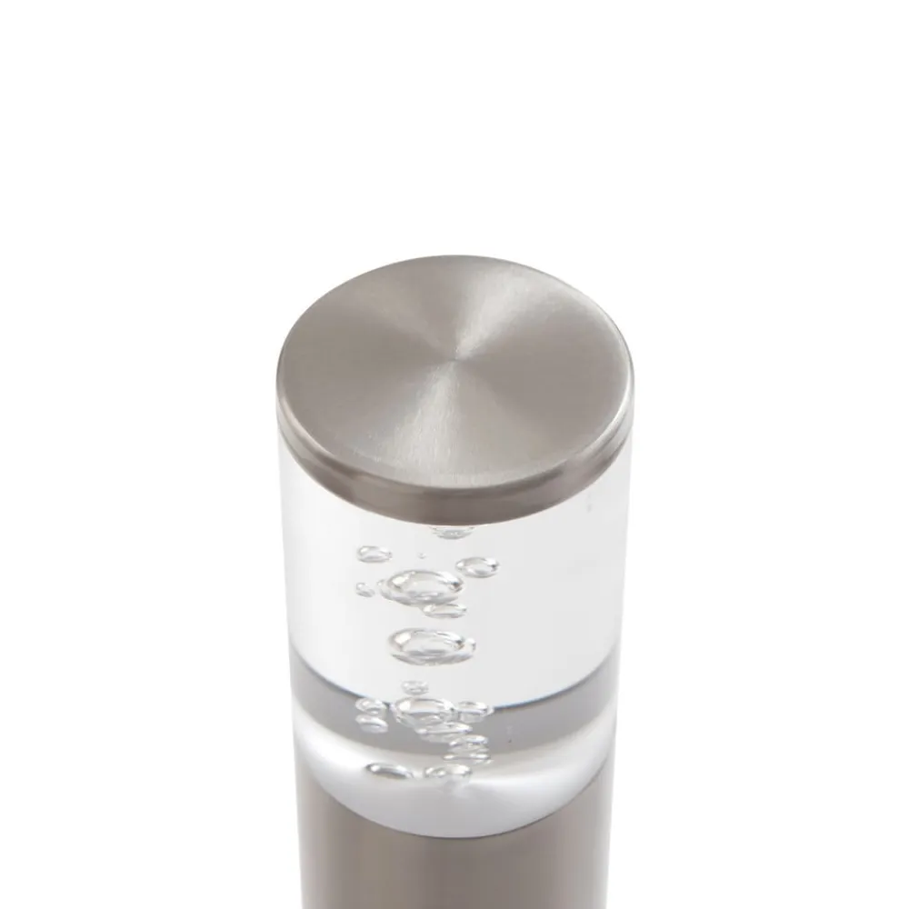 LED-sokkellampe Belen, stål^Lindby New