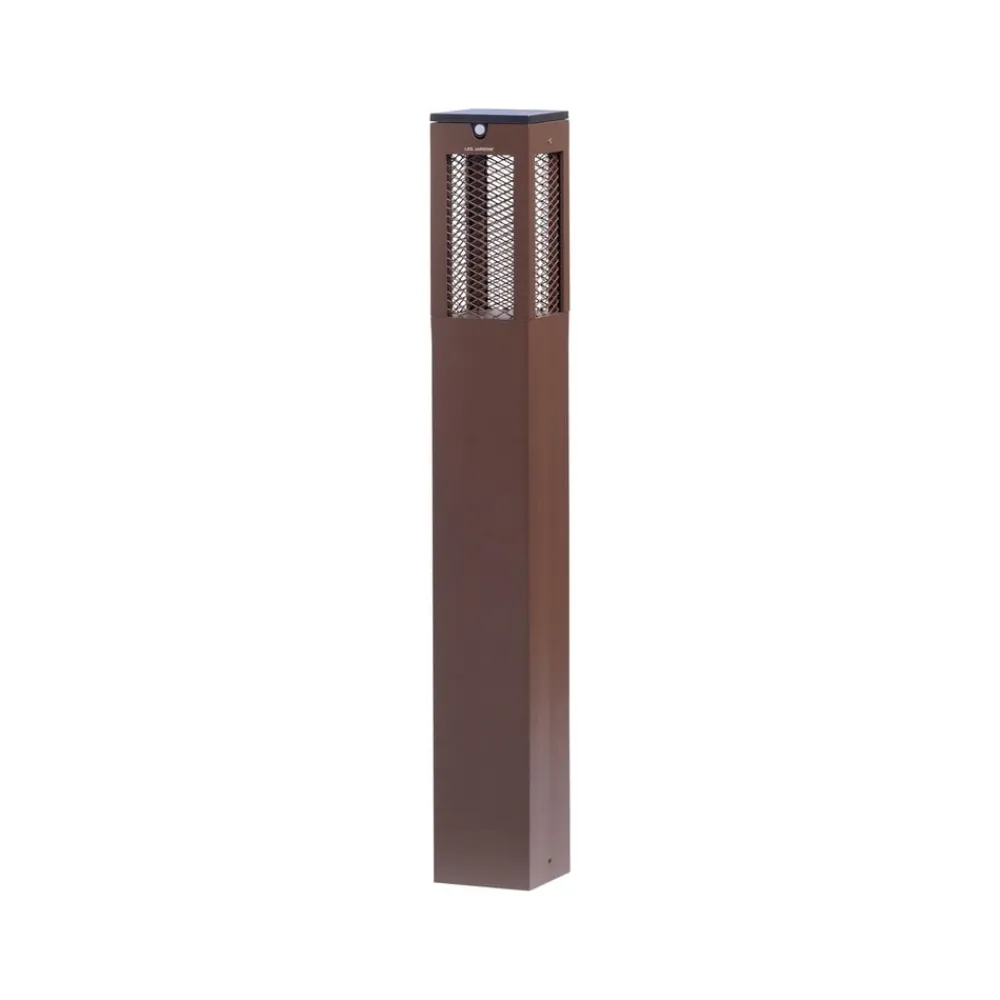Les Jardins LED-solcellebelysning Tradition Sensor Corten 90 cm