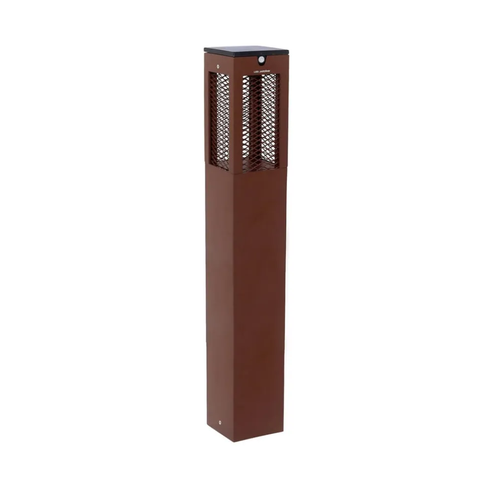 Les Jardins LED-solcellebelysning Tradition Sensor Corten 90 cm